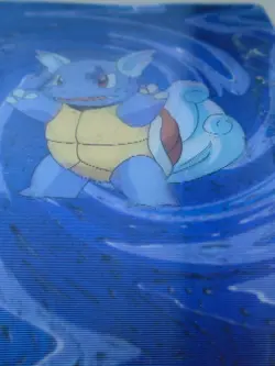 SQUIRTLE / WARTORTLE 3D POKEMON KELLOGGS CARD 2000 - Image 2