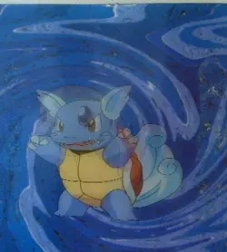 SQUIRTLE / WARTORTLE 3D POKEMON KELLOGGS CARD 2000 - Image 4