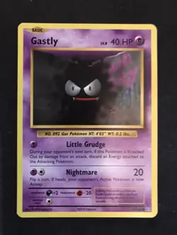 Gastly 47/108 - Evolutions - Common - Pokemon Card TCG - LP - Image 1