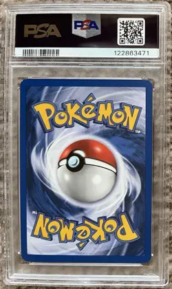 2000 Pokemon Rocket Prerelease #8 Dark Gyarados Holo PSA 7 - Image 2