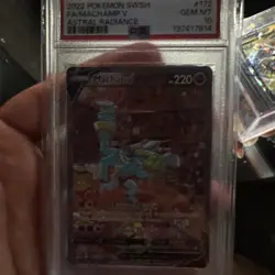 Pokemon TCG Machamp v #172 Astral Radiance PSA 10 Full Art - Image 3