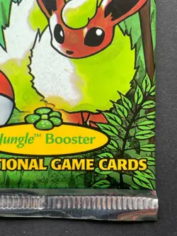 Pokemon Jungle Booster Pack Flareon 1999 21.20g HEAVY Sealed - Image 5