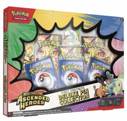Pokemon TCG Ascended Heroes First Partner Deluxe Pin Collection Factory Sealed - Image 1