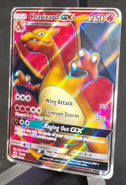 Pokemon TCG Charizard GX SM60-SM Promos Black Star Promo Holo Full Art - Image 2