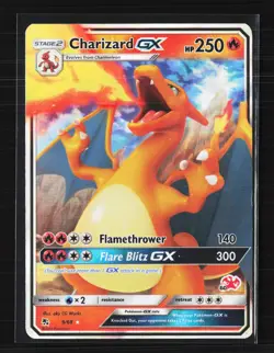 Pokemon 2019 Hidden Fates Charizard GX #9/68 - Image 1