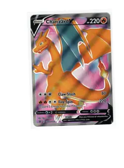 2019-2023 Pokemon Sword & Shield Black Star Promos Charizard V #SWSH050 - Image 1