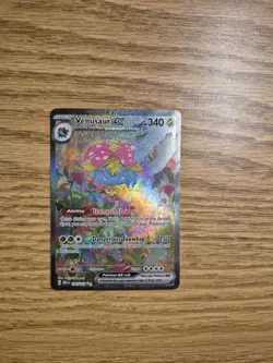 Pokemon TCG 151 Venusaur EX 198 Scarlet And Violet Special Illustration Rare!!! - Image 1