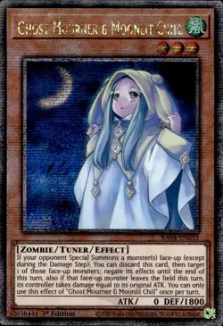 Ghost Mourner & Moonlit Chill - Quarter Century Secret Rare RA04-EN033 - YuGiOh - Image 1