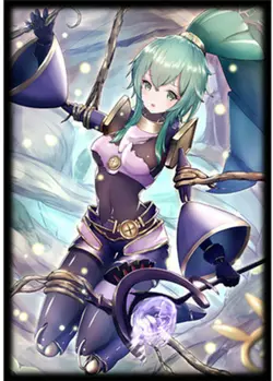 (50) YuGiOh Standard Size Sleeve El Shaddoll Winda Card Sleeves 50 Pcs 60x90mm - Image 1