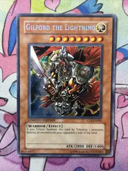 Gilford The Lightning - CT2-EN001 - Limited Edition - Secret Rare - LP - Image 1