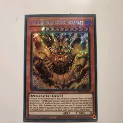 YugiohThe Legendary Exodia Incarnate Secret Rare 1.Edition English BLTR-EN051 Nm - Image 1
