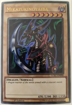 YuGiOh Mikazukinoyaiba Ultra Rare 1st Edition LCKC-EN098 NM - Image 1