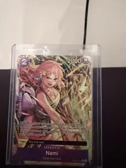One Piece CCG Nami (R) Alt Art PRB02-012 English - Image 1