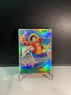 Monkey.D.Luffy PRB02-005 Premium Booster The Best Vol.2 Super Rare One Piece TCG - Image 1