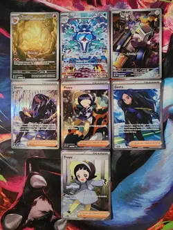 Pokemon Obsidian Flames Lot of 7 Cards - IR, SIR - Image 1