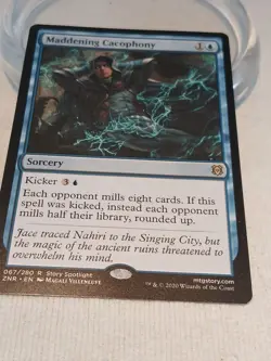 Maddening Cacophony Zendikar Rising Regular - Image 1