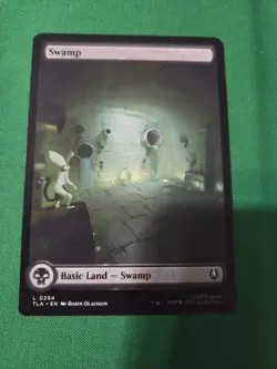 Swamp 294 Full Art Land - MTG Avatar: TLA - Image 1