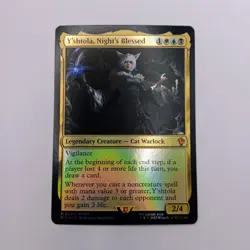 Y'shtola, Night's Blessed FOIL MTG Rare Magic Commander: Final Fantasy 14 Cat - Image 1