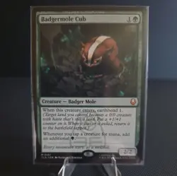 Magic The Gathering Badgermole Cub Avatar: The Last Airbender Regular - Image 1