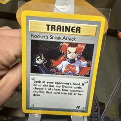 Pokemon Rocket's Sneak Attack 16/82 Holo Rare NM - Image 1