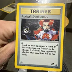 Pokemon Rocket's Sneak Attack 16/82 Holo Rare NM - Image 2