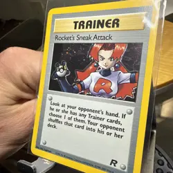 Pokemon Rocket's Sneak Attack 16/82 Holo Rare NM - Image 3