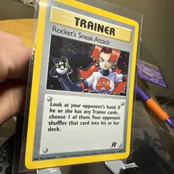 Pokemon Rocket's Sneak Attack 16/82 Holo Rare NM - Image 4