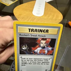 Pokemon Rocket's Sneak Attack 16/82 Holo Rare NM - Image 5