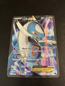 2013 Pokemon Plasma Freeze Latios EX Full Art 113/116 Light Play LP - SEE PHOTOS - Image 2