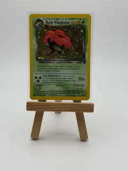 Pokemon TCG Team Rocket Dark Vileplume Holo Rare 13/82 60 HP English - Image 1