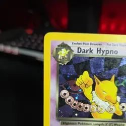 Pokemon Dark Hypno 9/82 Holo Team Rocket Unlimited MP -SEE PICS Read Description - Image 2