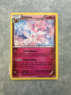 Sylveon 72/111 Cracked Ice Holo Rare Furious Fists Pokemon TCG NM - Image 1
