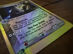 Lairon 37/109 Ruby and Sapphire Reverse Holo Pokemon TCG NM - Image 3