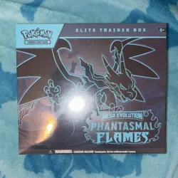 Pokemon Mega Evolution Phantasmal Flames Elite Trainer Box - Image 1