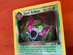 Pokemon TCG Team Rocket Holo Dark Golbat 7/82 - Image 3