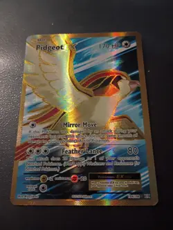 Pokemon Pidgeot EX, Full Art, Ultra Rare, Holo, Evolutions, 104/108, 170 HP - Image 1