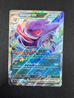 Gengar ex - 104/162 Temporal Forces (Pokemon) Double Rare NM - Image 1