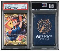 One Piece Card Game TCG Nico Robin EB03-055 Heroines Edition Alt Art SP PSA 10 - Image 4
