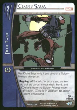Clone Saga 2004 Marvel vs System Spider-Man TCG Card (NM) - Image 1
