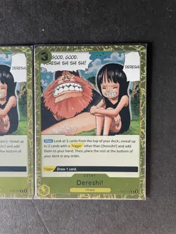 Dereshi! One Piece TCG OP09-117 Rare Event card QTY 2 - PWE - Image 4