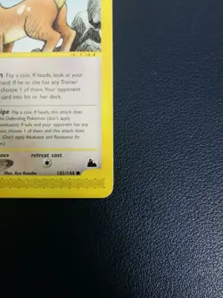 Pokemon Card Stantler 102/144 Skyridge Common WOTC - Image 5