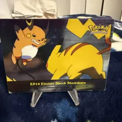 EP14 Electric Shock Showdown - Topps Blue Logo - TV Series Pokemon Card - Image 1