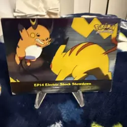 EP14 Electric Shock Showdown - Topps Blue Logo - TV Series Pokemon Card - Image 2