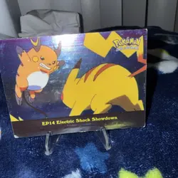 EP14 Electric Shock Showdown - Topps Blue Logo - TV Series Pokemon Card - Image 3