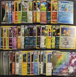 Pokemon Card Lot 50 Foil Cards All Reverse/Holo Rares & 1 Ultra Rare Guarantee - Image 2