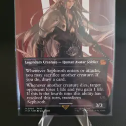 Sephiroth, Fabled SOLDIER (0382) (Borderless) Final Fantasy Regular - Image 3