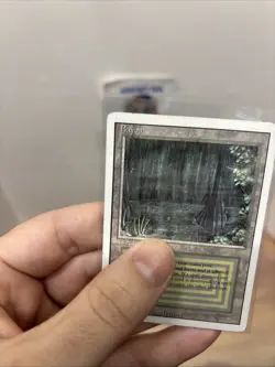 MTG Revised Bayou Rare Dual Land Vintage 1994 Lp Condition - Image 5