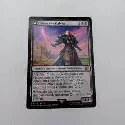Zenos yae Galvus MTG Rare Magic: The Gathering Final Fantasy 14 FFXIV Black - Image 1
