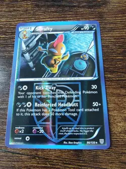 Team Plasma's Scrafty 86/135 Plasma Storm Pokemon Reverse Holo - Image 1