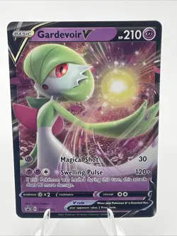Pokemon TCG Gardevoir V SWSH Black Star Promos SWSH105 Promo - Image 1